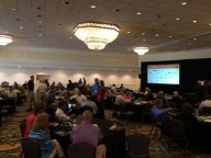 Members gather for opening FSSA session.